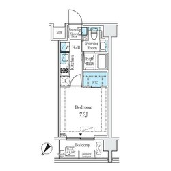 ディームス大塚の物件間取画像